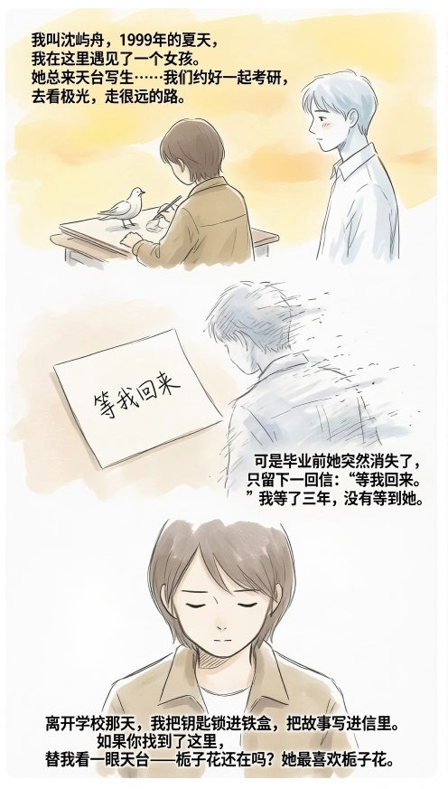 时光胶囊里的约定 第一话 老槐树下 第 3 页